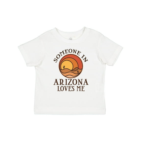 Inktastic Someone in Arizona Loves Me Boys or Girls Toddler T-Shirt