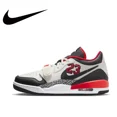 thumbnail image 3 of Zapatillas de baloncesto Nike Original AIR JORDAN LEGACY 312 Low Top para hombre, color gris, blanco y negro, zapatillas informales cómodas, 3 of 5