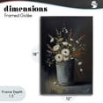 thumbnail image 4 of Stupell Industries French Country Rustic Floral Bouquet Bucket Black Framed Giclee Art, 12 x 18, by Creative Studio, 4 of 8
