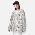 thumbnail image 3 of Lsque Fastfood 2 UPF 50+ Lightweight Sun Protection Men's Women's Long Sleeve Shirt, Hoodie Performance -Medium, 3 of 9