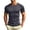 Dark Gray, variant on Mens Slim Fitted Short Sleeve Tees Breathable Moisture Wicking Quick Dry Shirts Stretchy Lightweight Summer Gym Training Base Layer Tops
