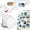 Style 1, variant on 20pcs DIY Fridge Magnet Craft Set Clear Acrylic Fridge Magnet Making Kit with Double Sided Adhesive Magnetic Refrigerator Craft Supplies for Office Cabinet