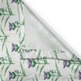 thumbnail image 3 of Ambesonne Thistle Kitchen Curtains, Botanical Print Plant, 55"x45", Jade Green Off White, 3 of 3