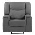 thumbnail image 1 of Sillón Reclinable Mecedora Konrads 1 Plaza Gris Acero, 1 of 8