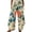 Red, variant on Spring Fall Essentials Casual Clothing Lady's Four Pocketed Double Printed Casual Pants Summer Casual Pants for Women
