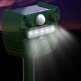 thumbnail image 4 of Repelente de animales ultrasónico solar con sensor de movimiento para perros gatos pájaros zorros (547), 4 of 7
