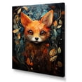 thumbnail image 2 of Designart "Fox'S Playful Bath Bubbles V" Bathroom Wall Decor, 2 of 7