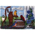 thumbnail image 1 of Vintage Water Pump Rug Latch Hooking Kit (100x70cm), 1 of 2