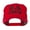 Red, variant on US Crew Embroidered Mesh back Cap - White OSFM