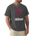 thumbnail image 1 of Camiseta de verano para hombre camisa con estampado de Linux estética hip hop, 1 of 7