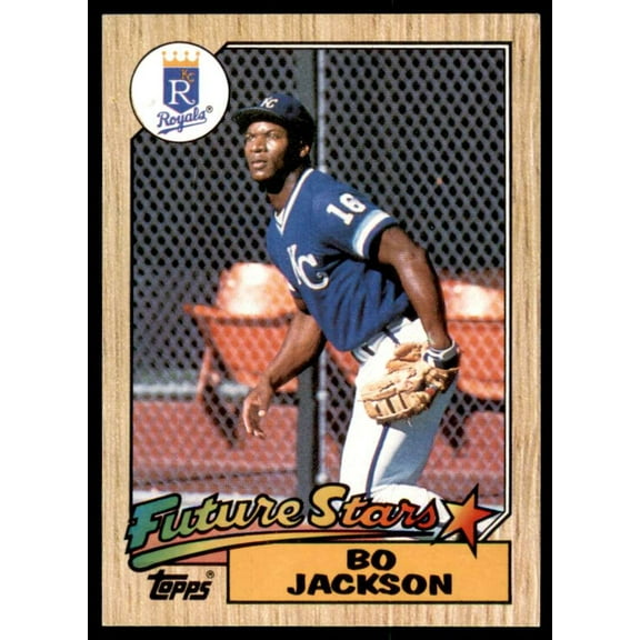 Bo Jackson Rookie Card 1987 Topps #170
