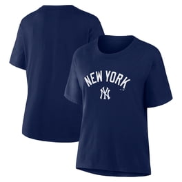 Women's Majestic Threads Navy New York Yankees Oversized First