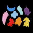 thumbnail image 3 of 42 piezas de formas de pintura de esponja de para , manualidades, esponja, formas geométricas de cartón para niños pequeños, espo Baoblaze Formas de esponja, 3 of 8