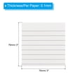 thumbnail image 2 of Unique Bargains 3' x 3' Lined Sticky Notes, Self-Stick Memo Pads 480 Sheets, White, 6 Pack, 2 of 6