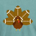 thumbnail image 3 of CafePress - Football Turkey T Shirt - Mens Comfort Colors Shirt, 3 of 5
