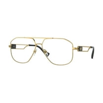 Versace 0VE1287 1002 Men's Full Rim Gold Aviator Frame Eyeglasses