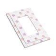 thumbnail image 3 of ZICANCN Outlet Covers Wall Plate, Multishape Star Light Switch Cover Decorative, Duplex Toggle Combo 1-Gang, 3 of 9