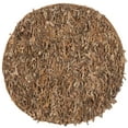 thumbnail image 7 of SAFAVIEH Mariam Leather Shag Area Rug, Brown, 8' x 10', 7 of 7