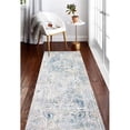 thumbnail image 1 of Bashian C188-IV-5X7.6-CP101 5 ft. x 7 ft. 6 in. Capri Collection Contemporary Polyester Power Loom Area Rug, Ivory, 1 of 1