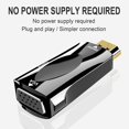 thumbnail image 5 of Male to VGA Female Adapter Video Converter 3.5mm Audio Output Cable Desktops, Laptops, Ultrabooks, Chromebook, Monitor, Projector and More, Cable & Charger, 5 of 5