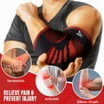 thumbnail image 5 of Nordic Lifting Elbow Brace, Red, Large, 1 Pair, 5 of 8