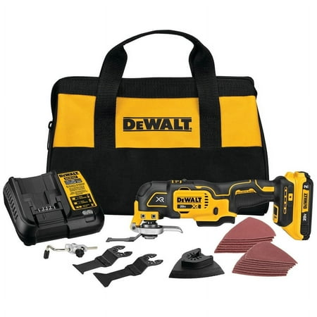UPC: 0885911781817 | DeWalt Max 20 volt Cordless Brushless Oscillating Multi-Tool Kit 20000 Oscillations per Minute – Case Of: 1