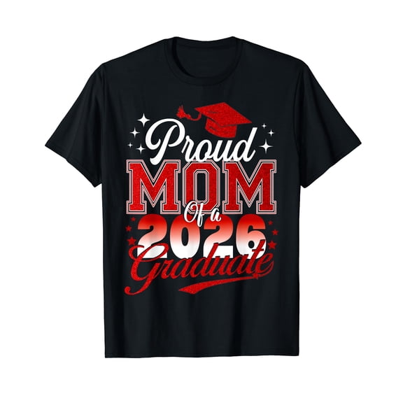Senior Mom 2026 Graduation Proud mom of a 2026 Graduate T-Shirt