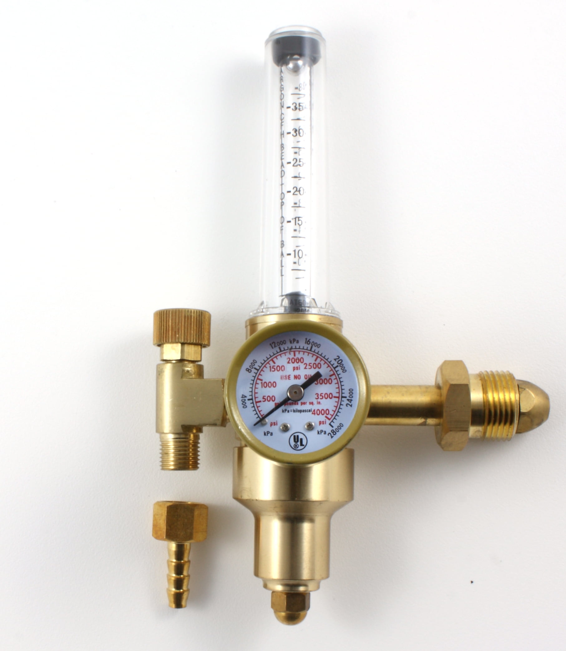 30 Series Flow Gauge Regulator 50 Cfh 2 Argon Welding Soldering 