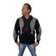 thumbnail image 1 of Sudadera Jordan Off White color gris Talla L, 1 of 3