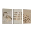 thumbnail image 1 of Cuadro Decorativo Tríptico Vertical Follaje Minimalista Canvas Revolution Set De 3 Cuadros 30x45 cm, 1 of 5