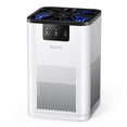 thumbnail image 1 of AROEVE Air Purifiers for Bedroom HEPA Air Purifier With Aromatherapy Function For Pet Smoke Pollen Dander Hair Smell 20dB Air Cleaner For Bedroom Office Living Room Kitchen, MK06- White, 1 of 5