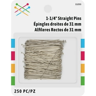 600pcs Sewing Pins Straight Pin for Fabric Pearlized Ball Head Quilting Pins Long 1.5inch Multicolor Corsage Stick Pins for Dressmaker Jewelry DIY