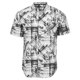 thumbnail image 2 of Camisa de Manga corta LRG negra con Botones para hombre extragrande, 2 of 2