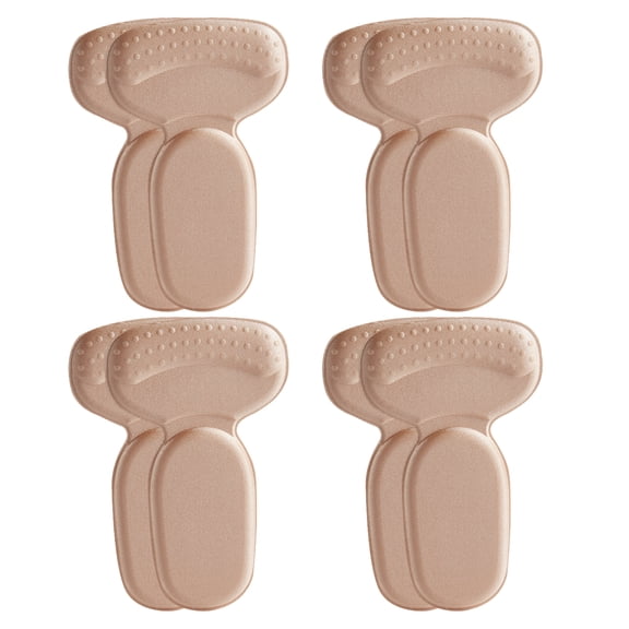 Soumake 4-Pair Heel Pads – Reusable, Skin-Friendly Inserts for Women, Cushioning & Blister Prevention in Shoes