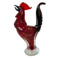 thumbnail image 1 of Red Rooster Glass Figurine, 1 of 1