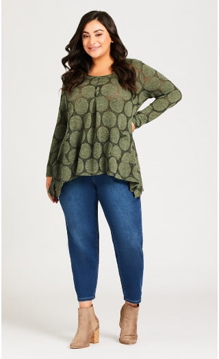 Avenue Women's Plus Size Jegging Hi 