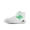 White/Green Apple, variant on New Balance Women's Coco CG2 Tennis Shoe, Linen/Dusk Shower, 10.5 W