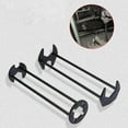 thumbnail image 3 of WUXIAB Multifunctional Sink Wrench Set – 7 Sizes Universal Four-Claw Hexagon Wrench,Plumbing Under Sink Installation Tool,Rotatable Under Basin Faucet Hose Plumbing Tool For Kitchen & Bathroom B, 3 of 9