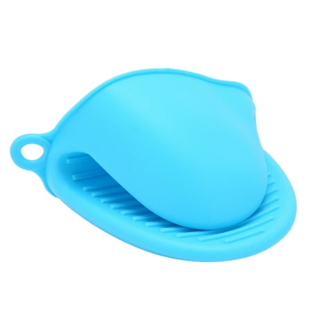 

Kitchen Pot Pinch Mitts Finger Protection Flexible Silicone Cooking Pinch Mitts For Depilatory Wax Pot For Men Women Blue