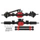 thumbnail image 2 of de ejes de transmisión de eje de puente delantero y trasero de metal 1:10 para piezas de orugas RC Axial SCX10 II 90046 90047, 2 of 9