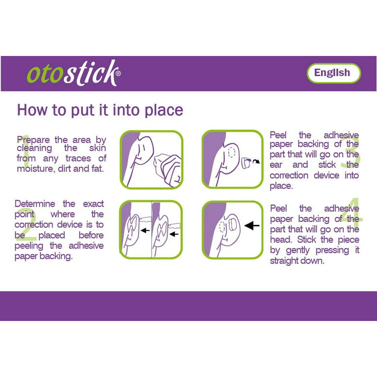 Otostick Corrector for Protruding ears Easy and discreet solution to p