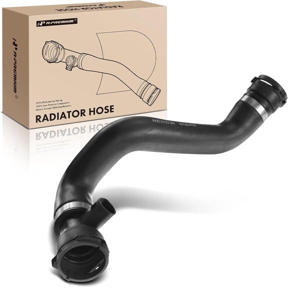 A-Premium Lower Engine Radiator Coolant Hose Replacement for BMW E46 323i 325Ci 325i 325xi 328i 330Ci 330i 330xi