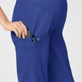 thumbnail image 3 of Wink WonderWORK Maternity Cargo Scrub Pant, Galaxy Blue, S Womens, 3 of 8