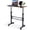 Rustic, variant on KLSMYHOKI Standing Desk Adjustable Height, Mobile Stand Up Desk with Wheels Small Computer Desk Rolling Desk, Portable Laptop Desk Rustic Standing Table Home Office Desks 16"x31.5" Height 27"-43.5"
