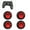 Rouge, variante sur EeaseCA 4 Pcs Capuchons de Poignées pour Joysticks, Capuchons de Joysticks pour PS4/ PS3/ PS2/ XBOXone/ XBOX360 (Bleu)