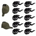 thumbnail image 1 of Naiovety 10 pack/lote perchas para sombreros de amplia aplicación para el hogar, oficina o tiendas de sombreros, gancho para gorras de Almacenamiento y organización del hogar, 1 of 6