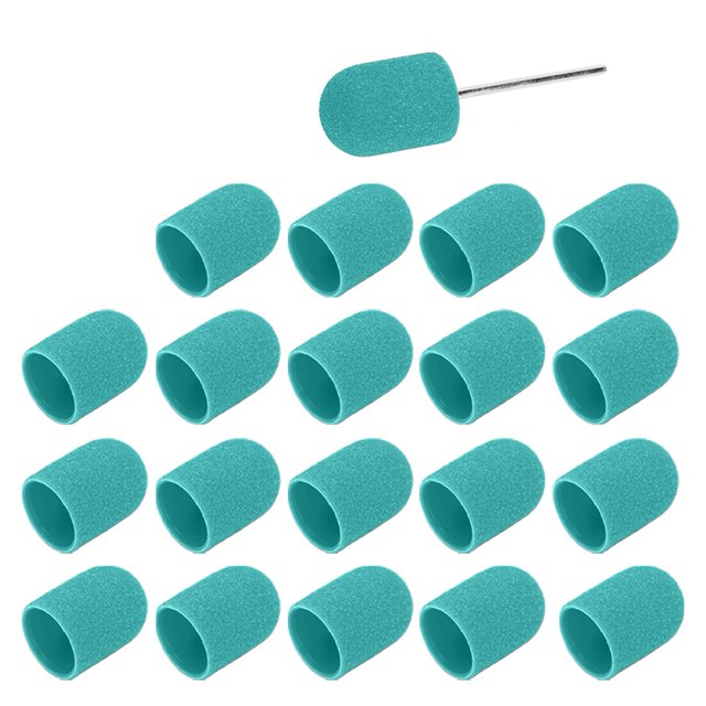 Banda de Lijado de Unas, Alta Resistencia de 0.6 x 1 Pulgada de Clavos Con Eje para Procesar Unas
