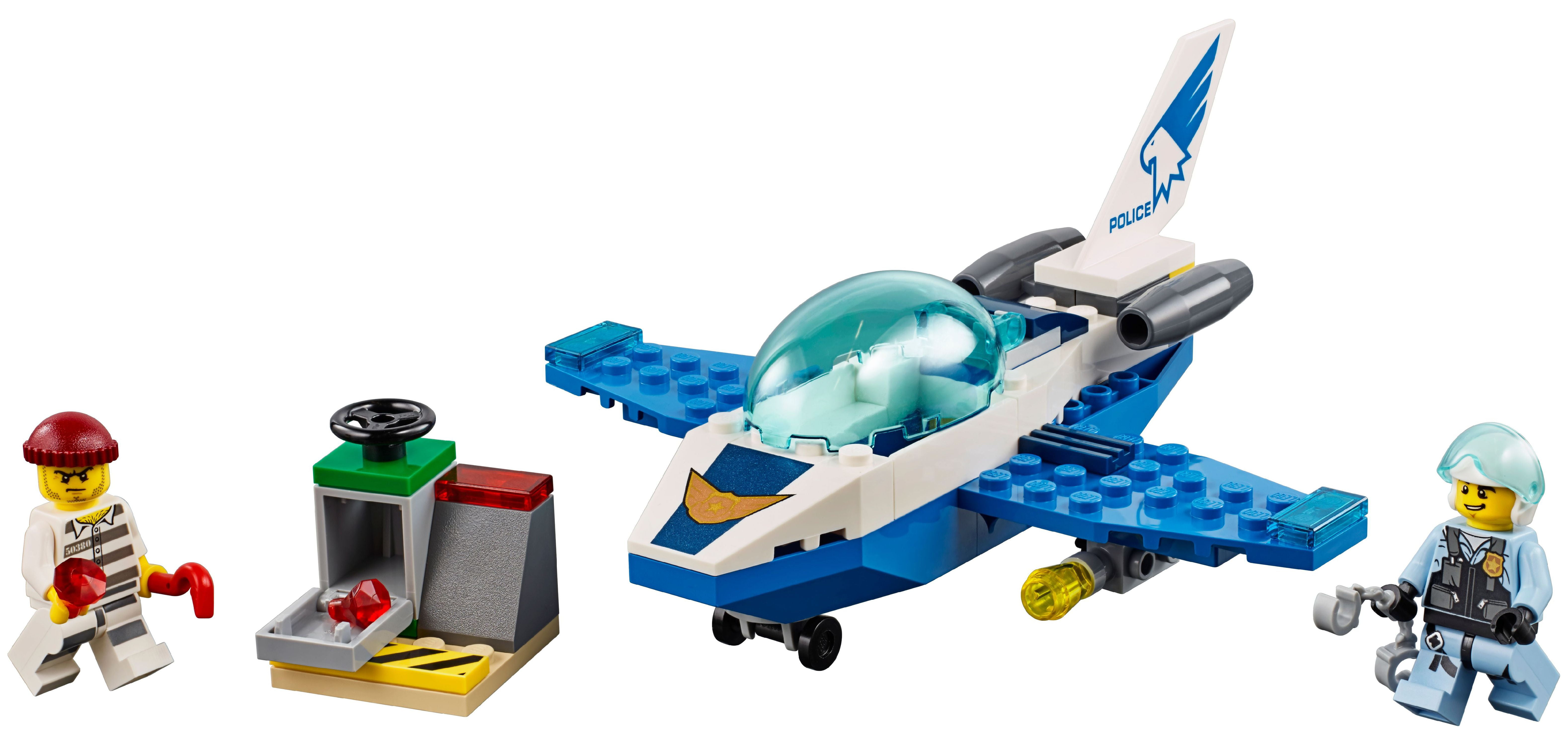 LEGO City Police Sky Police Jet Patrol Airplane Toy 60206