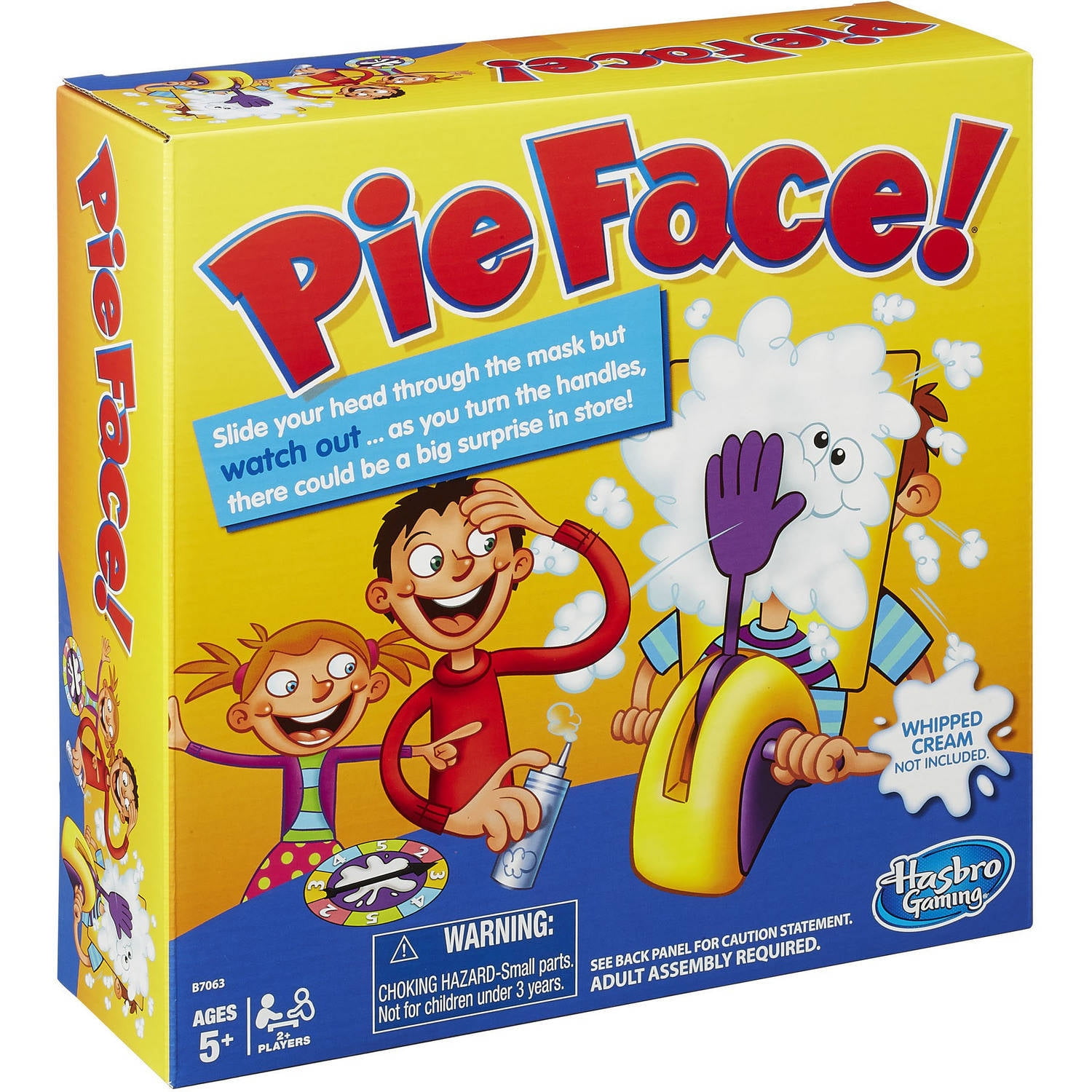 Pie Face Game, Ages 5 and up