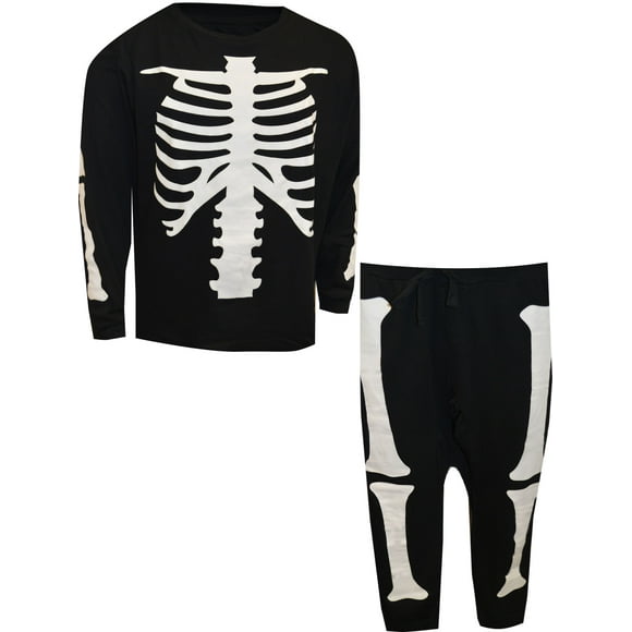 MJC Pyjama Squelette Phosphorescent pour Hommes (TTTG)